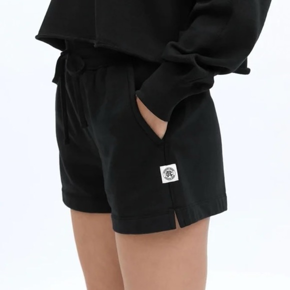 Reigning Champ Fleece Sweat shorts Vintage Black - Picture 2 of 9